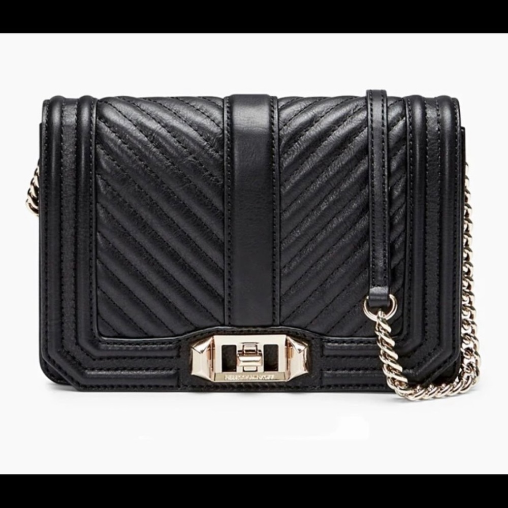[SOLD] Rebecca Minkoff crossbody leather chevron purse